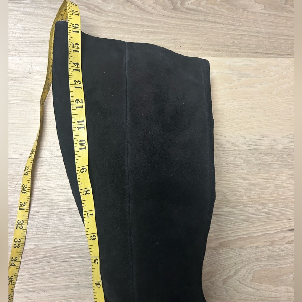 NEW Vince Boots Knee High Black Suede Women US 9.5 EU 40.5 Tall Maggie Classic - Picture 13 of 13